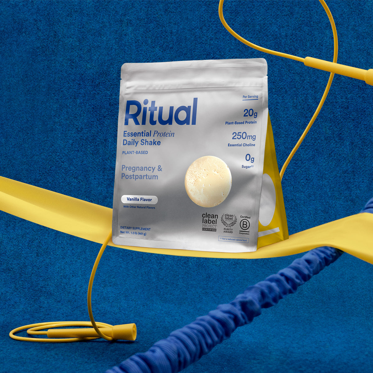 Ritual Daily Shake Pregnancy & Postpartum product packaging